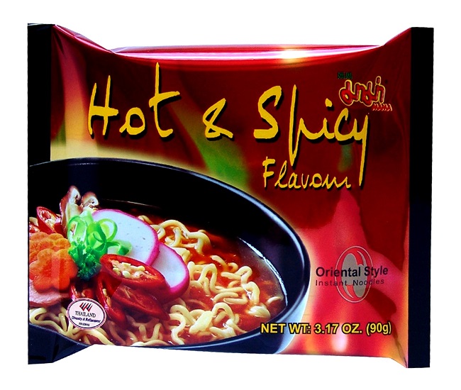 Instant noodles non fritti Hot & Spicy - Mama 90g.